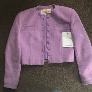 Valentino Purple Jacket